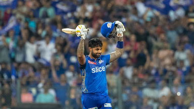 Sensational SKY notches 1st IPL ton - 103*(49)