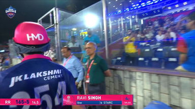 IPL 2026 M62: DC vs RR - Ravi Singh Wicket