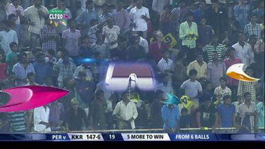 M10: KKR vs PER –  Suryakumar Yadav Six