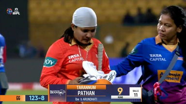 M10 - GG vs DC: Tarannum Pathan Wicket