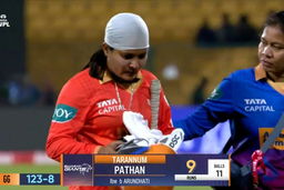 M10 - GG vs DC: Tarannum Pathan Wicket