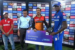 M19: SRH vs MI – Man of the Match – Alzarri Joseph