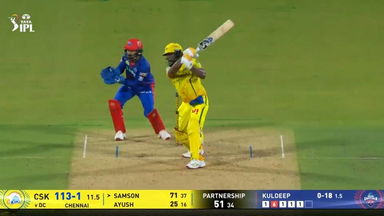 IPL 2026 M18: CSK vs DC - Sanju Samson Six