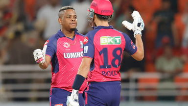 Thrilling Finish! Finisher Hetmyer wins it for RR in the last over