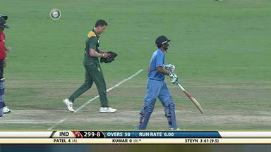 4TH ODI: IND vs SA – Bhuvneshwar Kumar Wicket