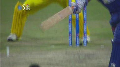 M8: CSK vs DD –  Shahbaz Nadeem Wicket