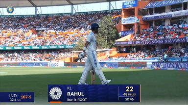 IND vs ENG 2024, 1ST Test: K L Rahul Wicket