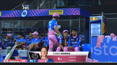 M12: CSK vs RR   – Chris Morris Wicket