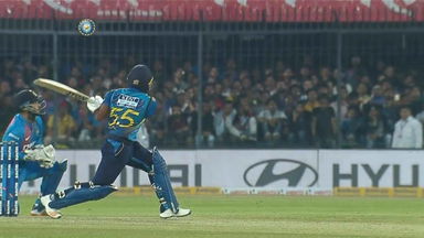 IND vs SL 2020, 2nd T20I: Kusal Perera Six