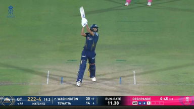 IPL 2026 M52: RR vs GT - Washington Sundar Six
