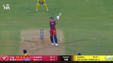 IPL 2026 M59: LSG vs CSK - Mitchell Marsh Six