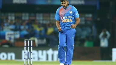 Shardul Thakur bags 3 wickets in one over