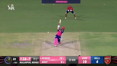M27: PBKS vs RR – Shimron Hetmyer Six
