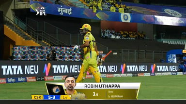 M59: CSK vs MI – Robin Uthappa Wicket