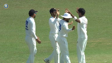 Ranji Trophy 2025-26 QF1, Jharkhand vs Uttarakhand: Aditya Rawat's excellent spell of 3/39