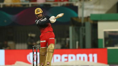 Rajat Patidar's magnificent maximum to get to a maiden IPL ton