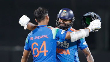 JOB DONE! Jaiswal-Iyer finish things off in style