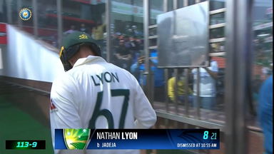 IND vs  AUS 2023, 2ND Test: Nathan Lyon Wicket