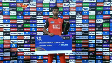 M12: SRH vs LSG – CRED power player of the match – Washington Sundar