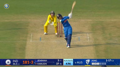 IND-W vs AUS-W 2025, 1st ODI: Harleen Deol Six