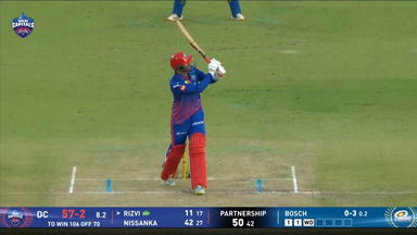 IPL 2026 M08: DC vs MI -  Sameer Rizvi Six