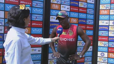 M18: DD vs KKR – Rovman Powell Interview