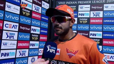 M11: SRH vs RCB –  Vijay Shankar Interview