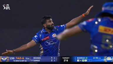 IPL 2025 M45: MI vs LSG - Abdul Samad Wicket