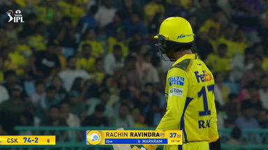 IPL 2025 M30: LSG vs CSK - Rachin Ravindra Wicket