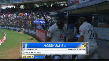IND vs ENG 2021, 2nd Test, Day 2: Moeen Ali Wicket