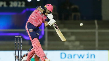 Straight SIX: Padikkal’s eye-catching maximum