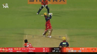 IPL 2026 M01: RCB vs SRH - Rajat Patidar Six