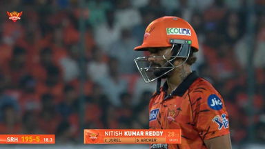 IPL 2026 M21: SRH vs RR - Nitish Kumar Reddy Wicket