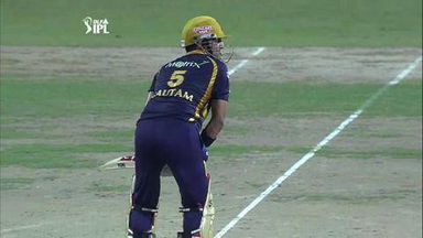 Match 38 KKR vs RCB – Gambhir's 5th Six
