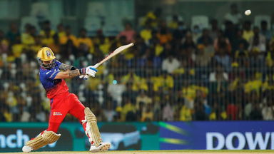Smacked! Kohli hits first six of IPL 2024