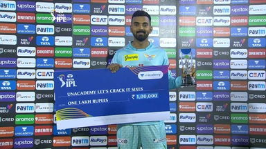 M07: LSG vs CSK – Unacademy Let's Crack It Sixes of the Match – K L Rahul