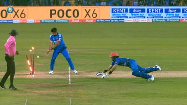 Bulls-Eye! Samson's brilliant direct hit to run out Janat