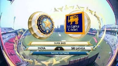 1ST ODI: IND vs SL  –   Super Sixes