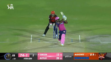 M52: RR vs SRH – Sanju Samson Six
