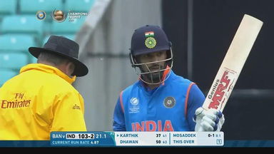 Shikhar Dhawan's calm and composed 60