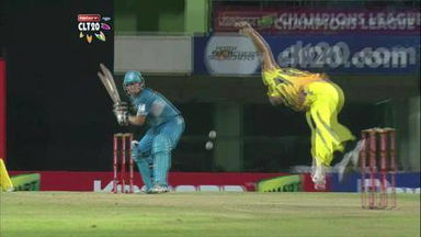 M13: CSK vs BRI –  James Hopes c Holder b Morkel