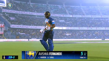 IND vs SL 2023, 1ST ODI: Avishka Fernando  Wicket