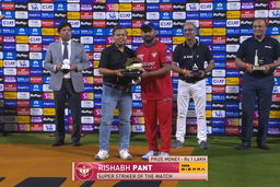 IPL 2026 M50: LSG vs RCB - Sierra Super Striker of the Match - Rishabh Pant