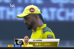 M53: CSK vs PBKS – MS Dhoni Wicket