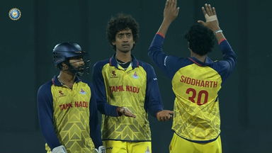 SMAT 2024, Tamil Nadu vs Uttarakhand: Fall of Wickets
