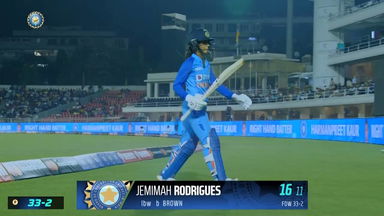 IND-W vs AUS-W 2022, 3RD T20I: Jemimah Rodrigues Wicket