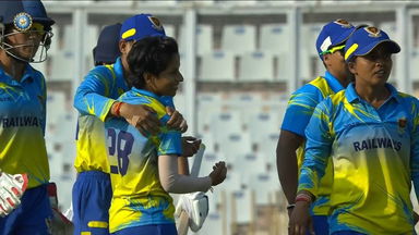 Senior Women’s One Day Trophy 2026 QF3, Railways vs Karnataka: Fall of Wickets