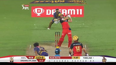 M28: RCB vs KKR – AB de Villiers Six