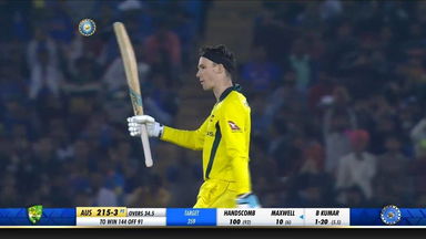 IND vs AUS 2019, 4th ODI: Peter Handscomb's 117 off 105