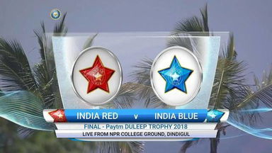 Duleep Trophy, 2018-19: India Red vs India Blue: Day 1 Highlights